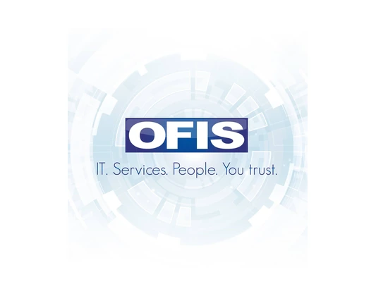 Logo d'OFIS, solutions et outils technologiques pour les entreprises