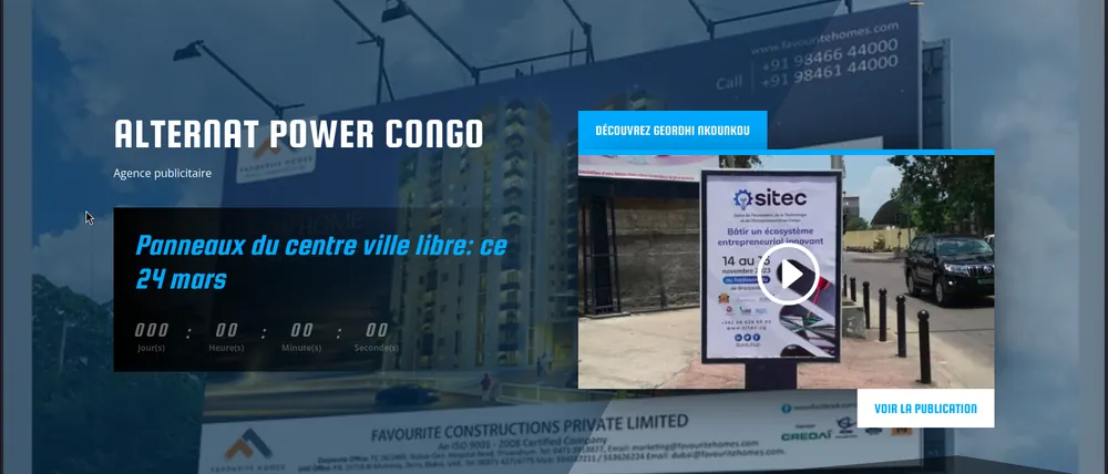 Alternat Power Congo — Advertising agency