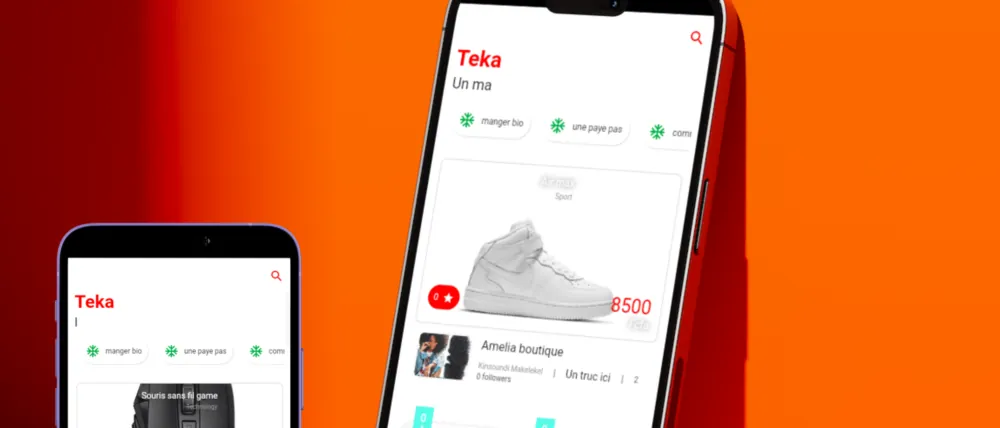 Téka Marché — E-commerce